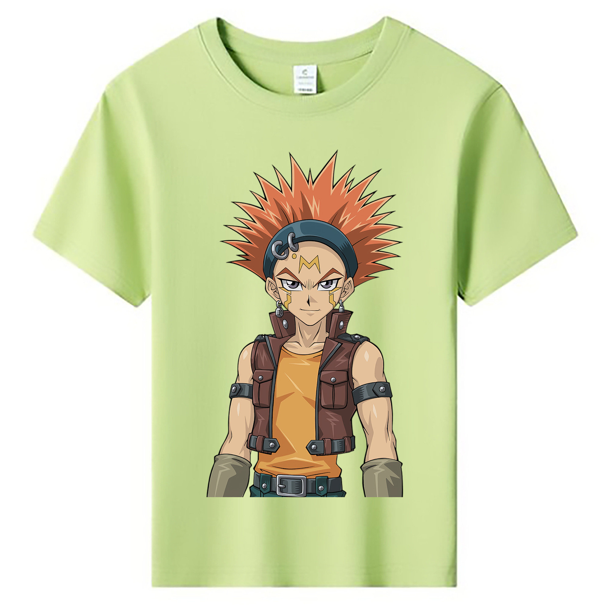 （画像用） 遊☆戯☆王 Yu-Gi-Oh! 綿100％キッズTシャツ（フロントプリント）